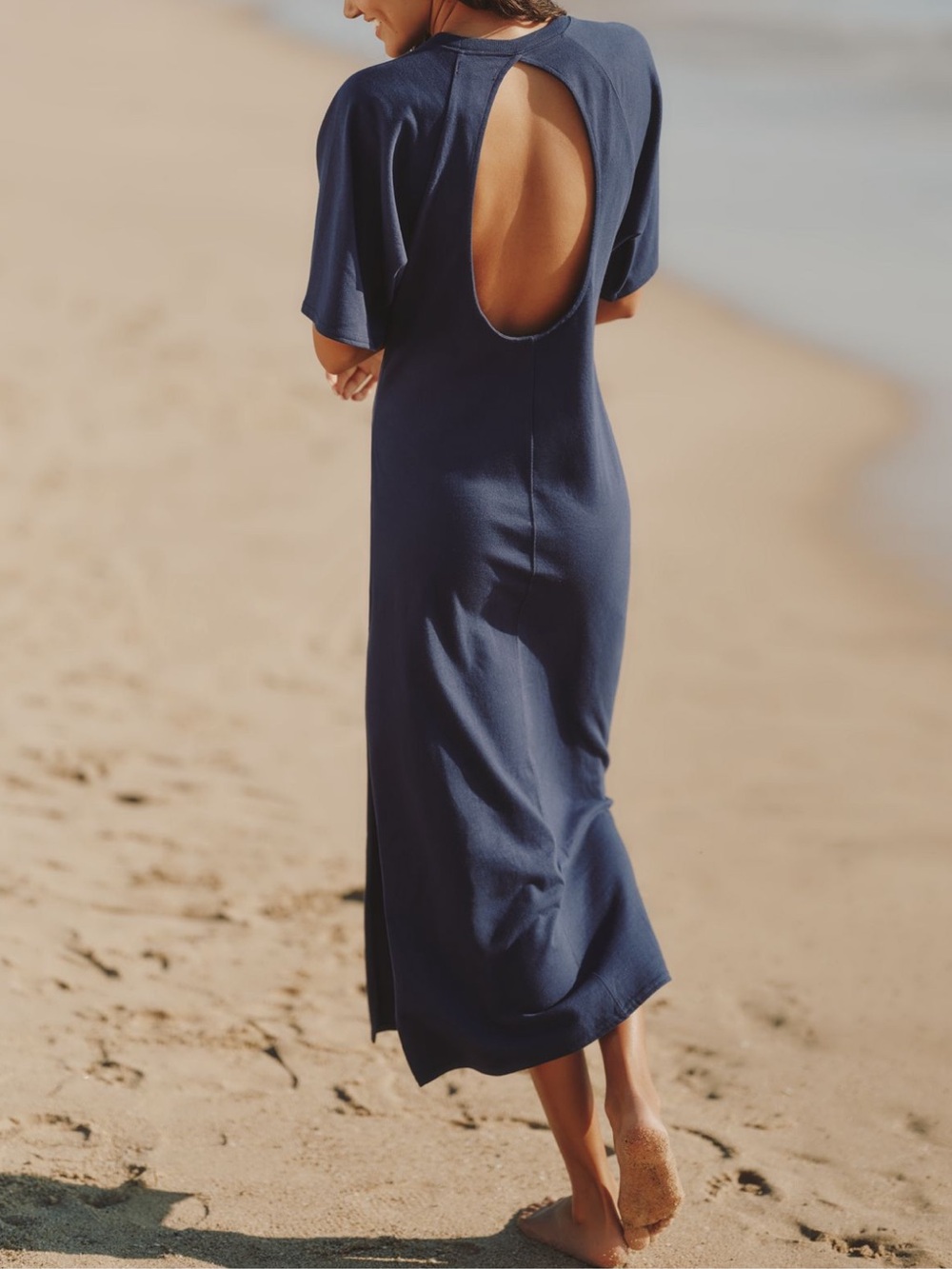 ANTHROPOLOGIE➕Celandine Maxi T-Shirt Dress NWT - Picture 2 of 9